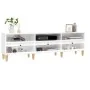 TV-Möbel aus glänzend weißem Sperrholz, 150x30x44,5 cm. von , TV-Möbel - Ref: Foro24-831911, Preis: 93,93 €, Rabatt: %