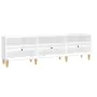 TV stand made of white glossy plywood 150x30x44.5 cm by , TV Furniture - Ref: Foro24-831911, Price: 93,93 €, Discount: %