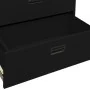 Black steel filing cabinet 90x46x134 cm by , Filing cabinets - Ref: Foro24-336296, Price: 368,72 €, Discount: %