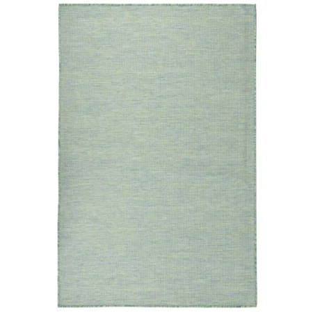 Outdoor flat weave turquoise rug 100x200 cm by , Rugs - Ref: Foro24-340801, Price: 41,55 €, Discount: %