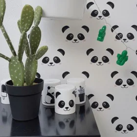 Noordwand Fabulous World Panda white wallpaper by , Painted paper - Ref: Foro24-422670, Price: 26,68 €, Discount: %