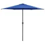 Garden umbrella with azure blue aluminum pole 270x246 cm by , Umbrellas - Ref: Foro24-47351, Price: 60,44 €, Discount: %