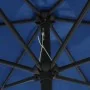 Garden umbrella with azure blue aluminum pole 270x246 cm by , Umbrellas - Ref: Foro24-47351, Price: 60,44 €, Discount: %