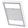 Gefalteter weißer Plisseevorhang UK08 von , Jalousien und Jalousien - Ref: Foro24-133535, Preis: 55,62 €, Rabatt: %