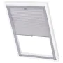 Persiana plisada blanca UK08 de , Persianas y estores - Ref: Foro24-133535, Precio: 55,62 €, Descuento: %