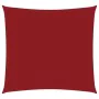 Square red Oxford fabric sail shade 3.6x3.6 m by , Umbrellas - Ref: Foro24-135633, Price: 46,62 €, Discount: %