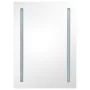 Badezimmerschrank mit hellem LED-Spiegel 50x13x70 cm von vidaXL, Badezimmerwaschtische - Ref: Foro24-326501, Preis: 147,00 €,...