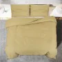 Leichtes Mikrofaser-Bettbezug-Set in Grau-Taupe 140x200 cm. von , Bettbezüge - Ref: Foro24-135994, Preis: 14,28 €, Rabatt: %