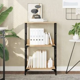 Estantería de madera de ingeniería roble Sonoma 50x33x82 cm de , Librerías y estanterías - Ref: Foro24-835265, Precio: 44,44 ...