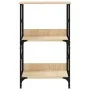 Estantería de madera de ingeniería roble Sonoma 50x33x82 cm de , Librerías y estanterías - Ref: Foro24-835265, Precio: 44,41 ...