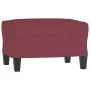4-piece sofa set with red wine fabric cushions by , Sofas - Ref: Foro24-3201442, Price: 617,60 €, Discount: %