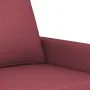 4-piece sofa set with red wine fabric cushions by , Sofas - Ref: Foro24-3201442, Price: 617,60 €, Discount: %