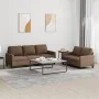 2-piece brown fabric sofa set with cushions by , Sofas - Ref: Foro24-3201463, Price: 491,51 €, Discount: %