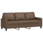2-piece brown fabric sofa set with cushions by , Sofas - Ref: Foro24-3201463, Price: 491,51 €, Discount: %