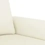 Sofagarnitur mit 3-teiligen cremefarbenen Samtkissen. von , Sofas - Ref: Foro24-3202268, Preis: 586,54 €, Rabatt: %