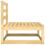 Zweiteiliges Gartensitzmöbel-Set aus massivem Kiefernholz. von , Modulare Sofas für den Außenbereich - Ref: Foro24-805690, Pr...