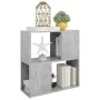 Graue Beton-Sperrholz-Bücherregal 60x24x63 cm von , Bücherregale und Regale - Ref: Foro24-809066, Preis: 33,89 €, Rabatt: %