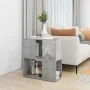 Graue Beton-Sperrholz-Bücherregal 60x24x63 cm von , Bücherregale und Regale - Ref: Foro24-809066, Preis: 33,89 €, Rabatt: %