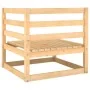 Gartengarnitur 6-teilig Massivholz Kiefer von , Gartensets - Ref: Foro24-3075399, Preis: 360,33 €, Rabatt: %