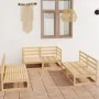 Juego de muebles de jardín 6 piezas madera maciza de pino de , Conjuntos de jardín - Ref: Foro24-3075409, Precio: 360,33 €, D...