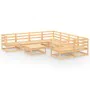 9-teiliges Gartensitzgruppen-Set aus massivem Kiefernholz. von , Gartensets - Ref: Foro24-3075979, Preis: 529,52 €, Rabatt: %
