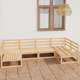 Gartengarnitur 6-teilig Massivholz Kiefer von , Gartensets - Ref: Foro24-3076119, Preis: 360,33 €, Rabatt: %