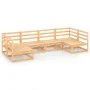 Gartengarnitur 6-teilig Massivholz Kiefer von , Gartensets - Ref: Foro24-3076119, Preis: 360,33 €, Rabatt: %