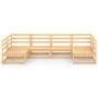 Gartengarnitur 6-teilig Massivholz Kiefer von , Gartensets - Ref: Foro24-3076119, Preis: 360,33 €, Rabatt: %
