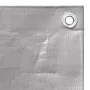 Gray HDPE tarpaulin 260 g/m² 4x8 m by , Waterproof tarpaulins - Ref: Foro24-151505, Price: 75,12 €, Discount: %