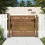 Corten steel garden gate, square design, 105x80 cm. by , garden gates - Ref: Foro24-153196, Price: 139,37 €, Discount: %