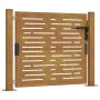 Corten steel garden gate, square design, 105x80 cm. by , garden gates - Ref: Foro24-153196, Price: 139,37 €, Discount: %