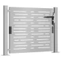 Corten steel garden gate, square design, 105x80 cm. by , garden gates - Ref: Foro24-153196, Price: 139,37 €, Discount: %