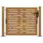 Corten steel garden gate, square design, 105x80 cm. by , garden gates - Ref: Foro24-153196, Price: 139,37 €, Discount: %