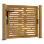 Corten steel garden gate, square design, 105x80 cm. by , garden gates - Ref: Foro24-153196, Price: 139,37 €, Discount: %