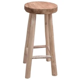 Taburete de cocina de madera de teca de , Taburetes de cocina - Ref: Foro24-244545, Precio: 173,41 €, Descuento: %