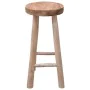 Taburete de cocina de madera de teca de , Taburetes de cocina - Ref: Foro24-244545, Precio: 189,95 €, Descuento: %