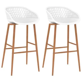 Küchenhocker 2 Stück weiß von , Küchenhocker - Ref: Foro24-248153, Preis: 158,22 €, Rabatt: %