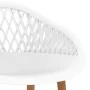 Kitchen stools 2 units white by , Kitchen stools - Ref: Foro24-248153, Price: 158,22 €, Discount: %