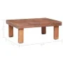 Massiver Mahagoni-Couchtisch 60x45x23 cm von , Couchtisch - Ref: Foro24-283918, Preis: 57,04 €, Rabatt: %