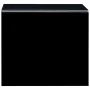 Mesa de centro de vidrio templado negro 50x50x45 cm de , Mesas de centro - Ref: Foro24-284723, Precio: 156,36 €, Descuento: %