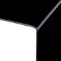 Mesa de centro de vidrio templado negro 50x50x45 cm de , Mesas de centro - Ref: Foro24-284723, Precio: 156,36 €, Descuento: %