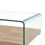 Transparent tempered glass coffee table 50x50x45 cm by , Coffee table - Ref: Foro24-284742, Price: 173,08 €, Discount: %