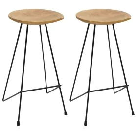 Küchenhocker 2 Stück Massivholz Teakholz von , Küchenhocker - Ref: Foro24-285203, Preis: 189,20 €, Rabatt: %