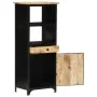 Aparador de madera maciza de mango 45x32x110 cm de , Taquillas y armarios de almacenamiento - Ref: Foro24-289105, Precio: 193...