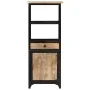 Aparador de madera maciza de mango 45x32x110 cm de , Taquillas y armarios de almacenamiento - Ref: Foro24-289105, Precio: 193...