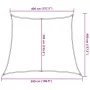 Beige HDPE sail shade 160 g/m² 4/5x4 m by , Umbrellas - Ref: Foro24-311161, Price: 37,98 €, Discount: %