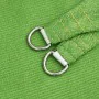 Light green HDPE sail shade 160 g/m² 2.5x2.5 m by , Umbrellas - Ref: Foro24-311273, Price: 23,58 €, Discount: %