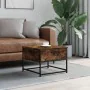 Mesa de centro madera contrachapada roble ahumado 51x51x40 cm de , Mesas de centro - Ref: Foro24-833977, Precio: 42,16 €, Des...
