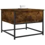Mesa de centro madera contrachapada roble ahumado 51x51x40 cm de , Mesas de centro - Ref: Foro24-833977, Precio: 42,16 €, Des...