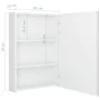 Badezimmerschrank mit hellem LED-Spiegel 50x13x70 cm von vidaXL, Badezimmerwaschtische - Ref: Foro24-326501, Preis: 147,00 €,...